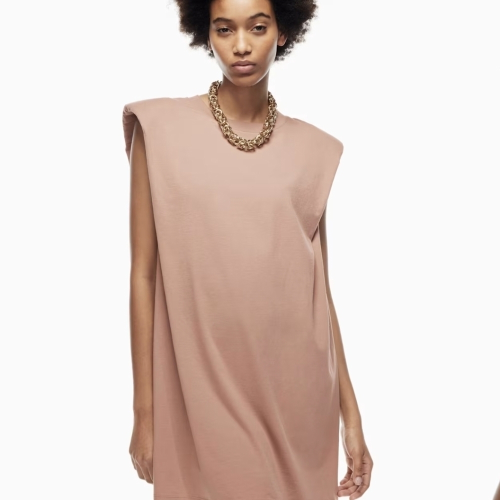 Babaton shoulder pad dress